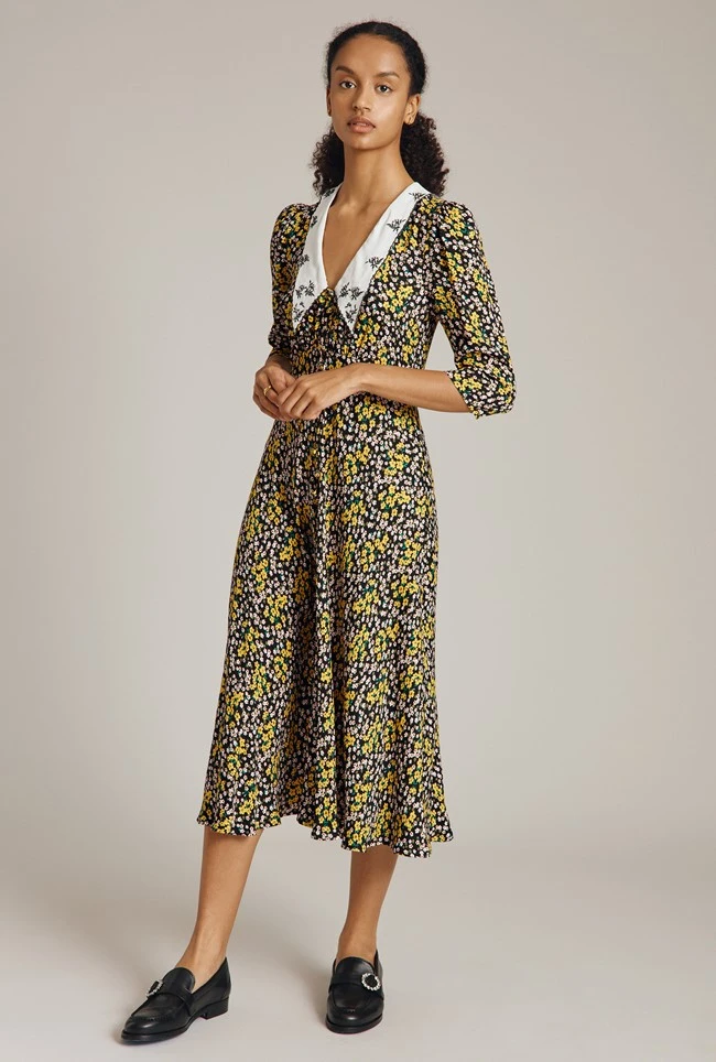 Wynn Dress Yellow Bouquet - Image 3