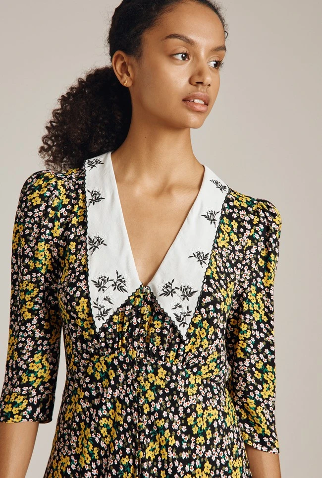 Wynn Dress Yellow Bouquet - Image 2