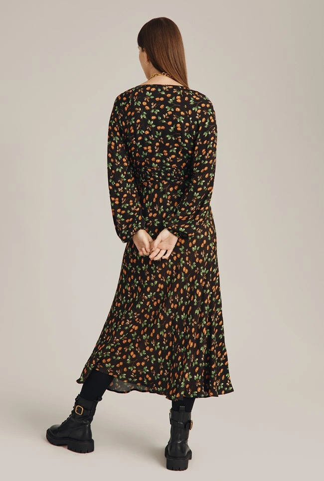 Marlow Dress Black Floral - Image 5